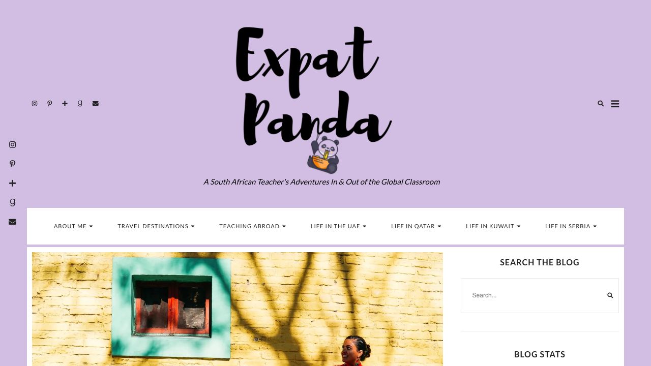 Expat Panda website screenshot