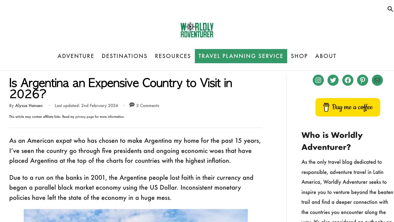 Worldly Adventurer website